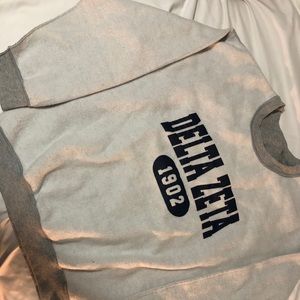 Delta Zeta Inside Out Crewneck
